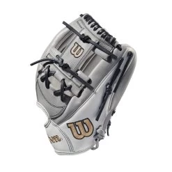 2022 Wilson A2000 H75 11.75" Infield Fastpitch Softball Glove: WTA20RF22H75 13 2022 Wilson A2000 H75 11.75" Infield Fastpitch Softball Glove: WTA20RF22H75 -Baseball Equipment Store WBW100437 2 A2000 FP IF H75 1175 Grey White.png.cq5dam.web .1200.1200