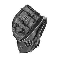 2023 Wilson A2K SC1787SS 11.75" Infield Baseball Glove: WBW1008921175 -Baseball Equipment Store WBW100892 2 A2K IF 1787SC 1175 BlackSS GreyDimple Grey.png.cq5dam.web .1200.1200