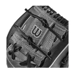 2023 Wilson A2K SC1787SS 11.75" Infield Baseball Glove: WBW1008921175 -Baseball Equipment Store WBW100892 4 A2K IF 1787SC 1175 BlackSS GreyDimple Grey.png.cq5dam.web .1200.1200