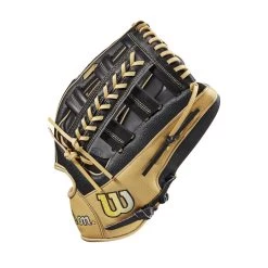 2023 Wilson A2000 1810 Super Skin 12.75" Outfield Baseball Glove: WBW1009731275 -Baseball Equipment Store WBW100973 2 2023 A2000 OF 1810SS 1275 Black BlackSS Blonde.png.cq5dam.web .1200.1200