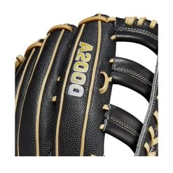 2023 Wilson A2000 1810 Super Skin 12.75" Outfield Baseball Glove: WBW1009731275 -Baseball Equipment Store WBW100973 5 2023 A2000 OF 1810SS 1275 Black BlackSS Blonde.png.cq5dam.web .1200.1200