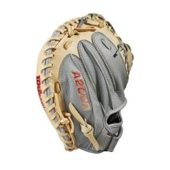 2023 Wilson A2000 PF33 Super Skin 33" Baseball Catcher's Mitt: WBW10098433 -Baseball Equipment Store WBW100984 3 2023 A2000 C PF33SS 33 GreySS Blonde.png.cq5dam.web .1200.1200