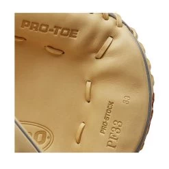 2023 Wilson A2000 PF33 Super Skin 33" Baseball Catcher's Mitt: WBW10098433 -Baseball Equipment Store WBW100984 6 2023 A2000 C PF33SS 33 GreySS Blonde.png.cq5dam.web .1200.1200