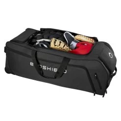 Evoshield Stone Wall Wheeled Bag (Multiple Colors): WTV9400 -Baseball Equipment Store WTV9400BL 4 Evoshield Stonewall Wheeled Bag Interior.png.cq5dam.web .1200.1200