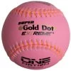 Worth Pink 12" One Nation Super Gold Dot Extreme 40/325 Slowpitch Softballs (One Dozen): WON12CP -Baseball Equipment Store Worth One Nation WON12CP