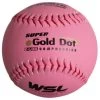 Worth Pink 12" WSL Super Green Dot 47/400 Slowpitch Softballs (Dozen): WPS12WSLC 1 Worth Pink 12" WSL Super Green Dot 47/400 Slowpitch Softballs (Dozen): WPS12WSLC -Baseball Equipment Store Worth WSL Slowpitch Pink Ball WPS12WSLC